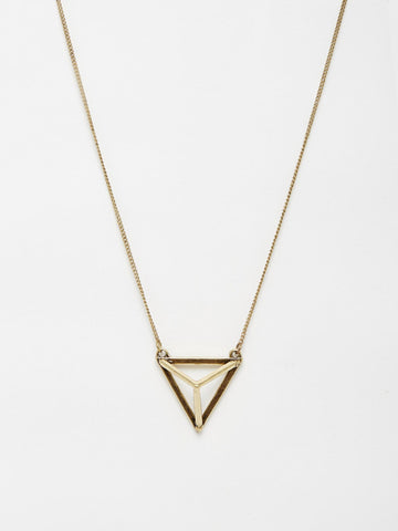 Triangle Gold Necklace